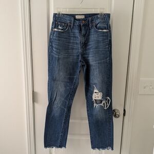 Madewell perfect summer jean
